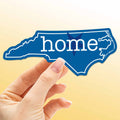 Royal Blue North Carolina Home Sticker